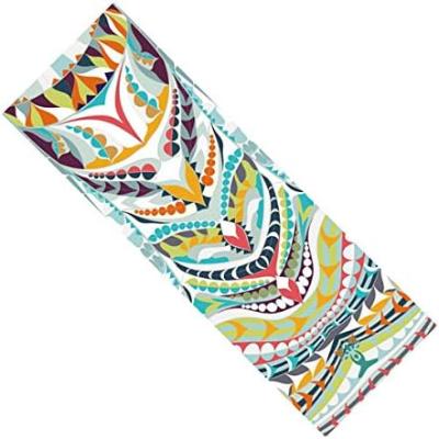 Serviette Antidérapante - YogaPrintMat™ - Multicouleurs - Mon Yoga Zen