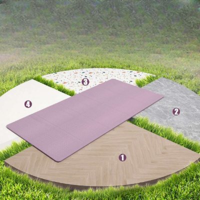 Tapis de Yoga - DualSidedMat™ - Violet - Mon Yoga Zen